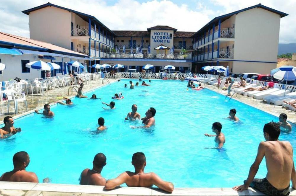 Hotel Litoral Norte カラグァタトゥバ エクステリア 写真