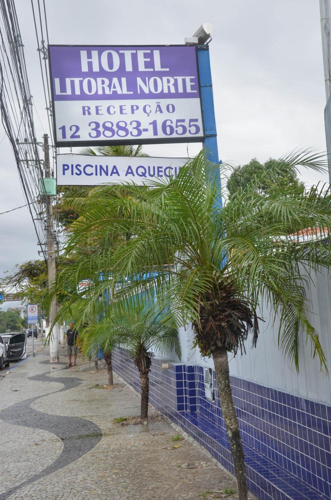 Hotel Litoral Norte カラグァタトゥバ エクステリア 写真